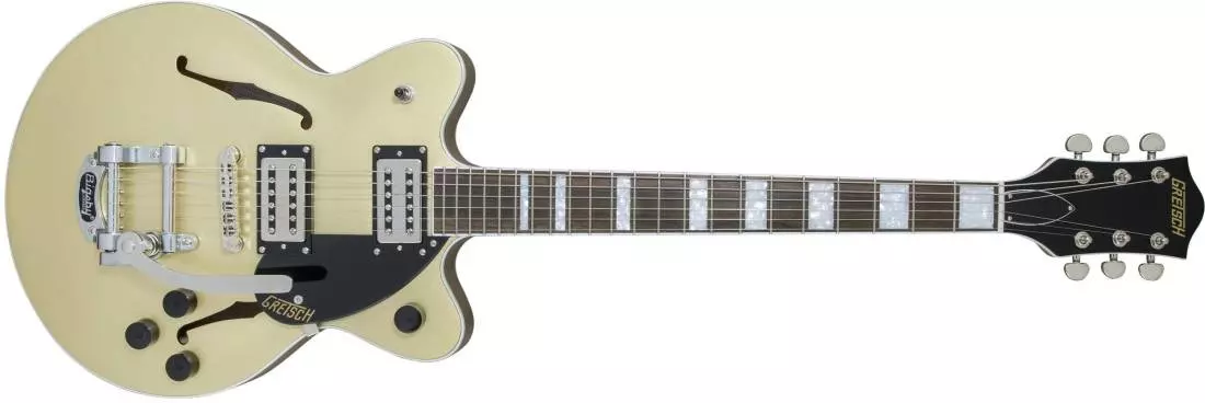 G2655T Streamliner Center Block Jr. Electric Guitar with Bigsby, Broad\'Tron Pickups - Golddust