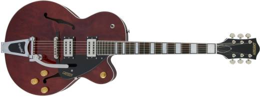 G2420T Streamliner Hollow Body with Bigsby, Broad\'Tron Pickups - Walnut Stain