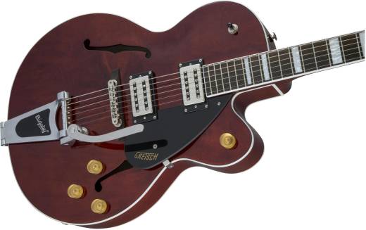 G2420T Streamliner Hollow Body with Bigsby, Broad\'Tron Pickups - Walnut Stain