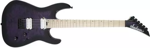 Pro Series Dinky DK2QM HT, Maple Fingerboard, Transparent Purple Burst