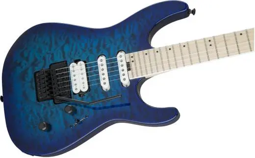 Pro Series Dinky DK3QM, Maple Fingerboard, Chlorine Burst