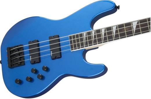 JS Series Concert Bass JS3, Rosewood Fingerboard, Metallic Blue