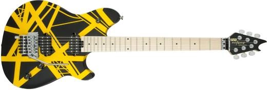 EVH Wolfgang Special Striped MN Noir et Jaune