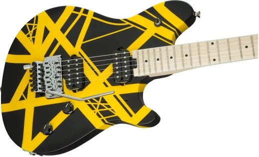EVH Wolfgang Special Striped MN Noir et Jaune