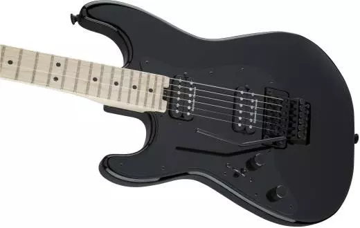 Pro-Mod So-Cal Style 1 HH FR Left-Handed, Maple Fingerboard - Black