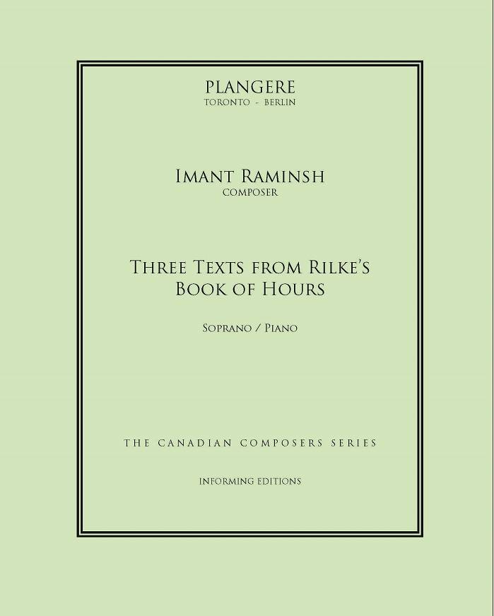 Three Texts from Rilke\'s The Book of Hours - Raminsh - Soprano Voice - Book