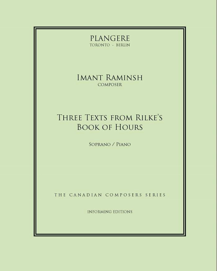 Three Texts from Rilke\'s The Book of Hours - Raminsh - Soprano Voice - Book