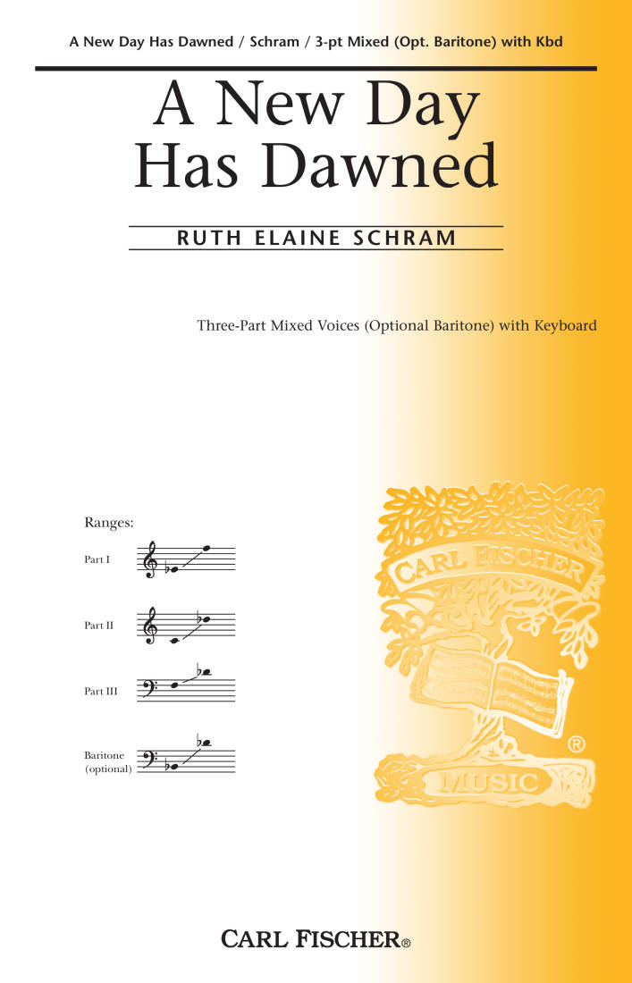 A New Day Has Dawned - Schram - 3pt Mixed