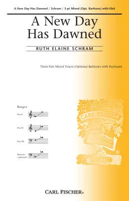 A New Day Has Dawned - Schram - 3pt Mixed