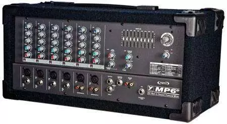 Micromix  6-Channel, 325-WATT Powered Mixer