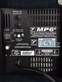 Micromix 6-Channel, 325-WATT Powered Mixer