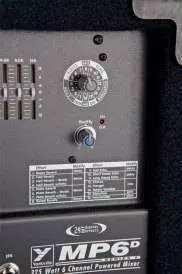 Micromix 6-Channel, 325-WATT Powered Mixer