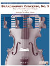 Alfred Publishing - Brandenburg Concerto No. 3 - Bach/Isaac - String Orchestra - Gr. 3