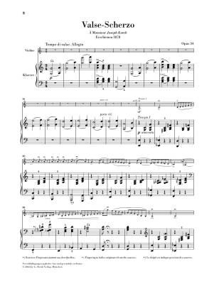 Valse-Scherzo Op. 34 - Tchaikovsky/Komarov - Violin/Piano