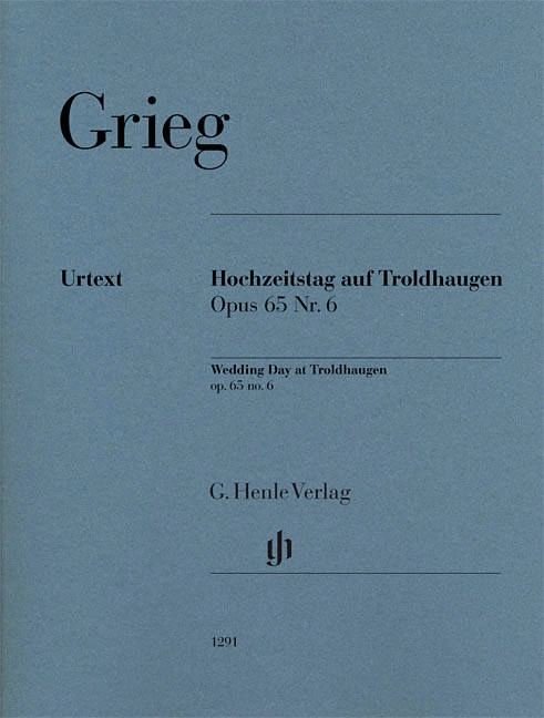 Wedding Day at Troldhaugen, Op. 65 No. 6 - Grieg - Solo Piano