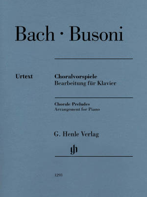 Chorale Preludes (Johann Sebastian Bach) - Busoni - Piano