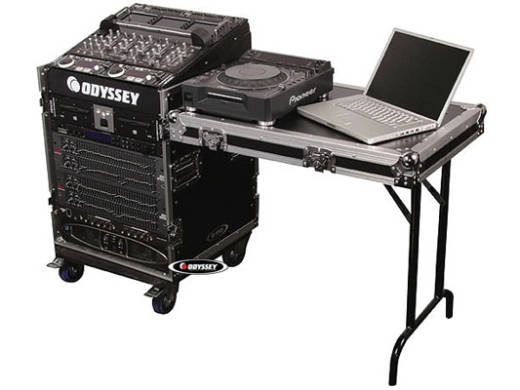 Odyssey - ATA Combo Rack 11U Slant, 12U Vertical