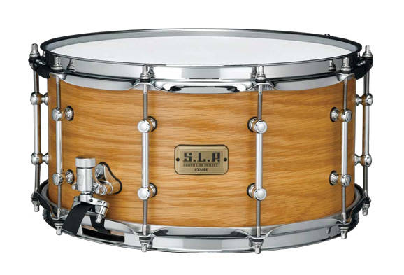 SLP Backbeat Bubinga Birch Snare - 14 x 7\'\' - Matte Tan Oak