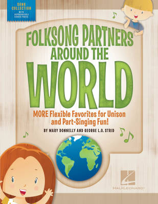 Folksong Partners Around the World - Donnelly/Strid - Performance Kit - Book/Audio Online