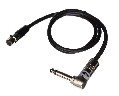 WA304 Right-Angle Instrument Cable for Shure Wireless - 2ft