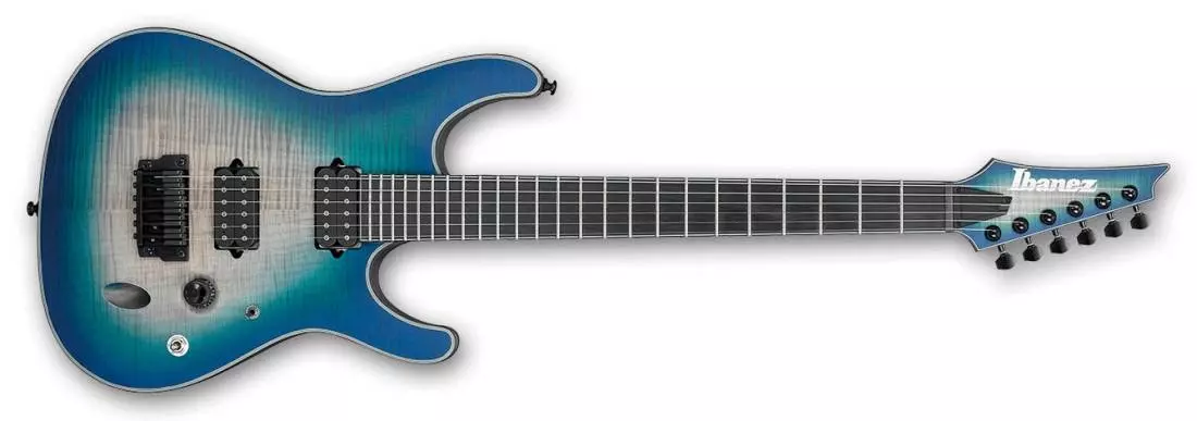 S Series Iron Label Electric Guitar - Blue Space Burst