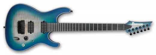 S Series Iron Label Electric Guitar - Blue Space Burst