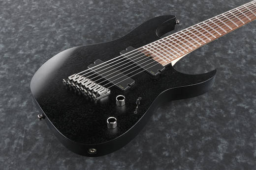 RG Iron Label Multi Scale 8-String Electric Guitar - Weathered Black