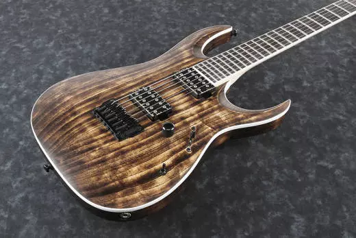 RGA Iron Label Electric Guitar - Antique Brown Stained