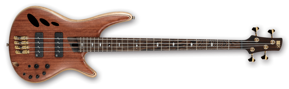 【ユー】IbanezSR450QM Ibanez SR Standard 5-String Electric Bass - Black Stained