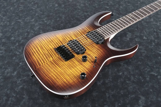 RGA Electric Guitar - Dragon Eye Burst Flat