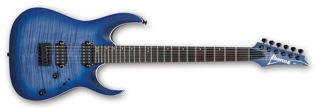 RGA Electric Guitar - Blue Lagoon Burst Flat