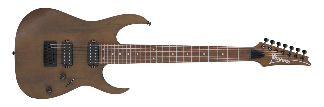 RG 7-String Electric Guitar - Walnut Flat