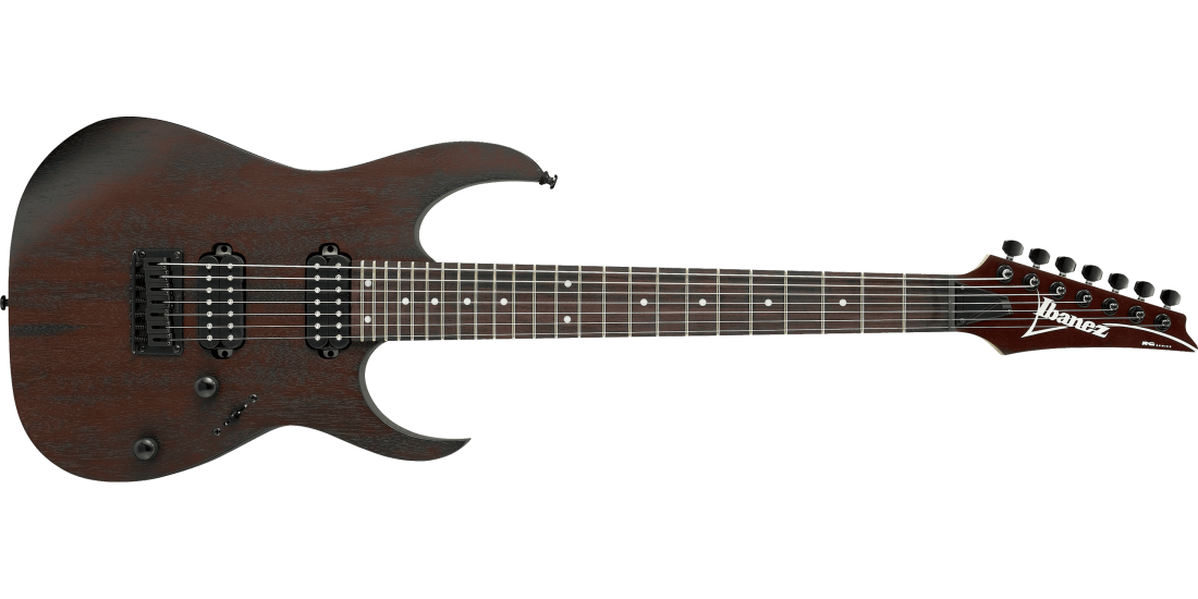 RG 7-String Electric Guitar - Walnut Flat