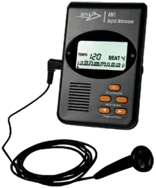 Metronome with Earpiece