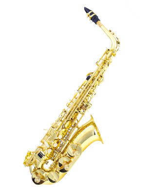 Student Alto Saxophone with Nickel Plated Keys