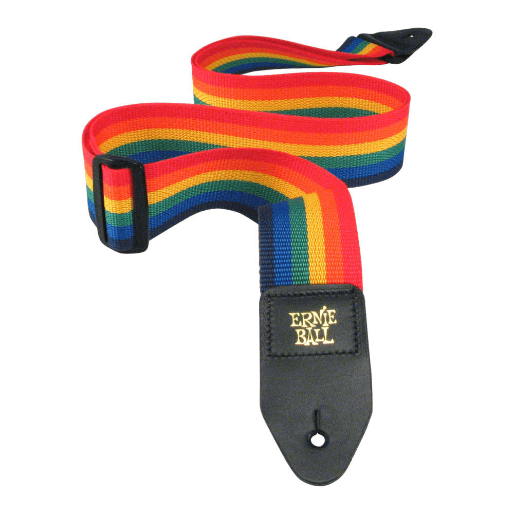 Polypro Guitar Strap - Rainbow