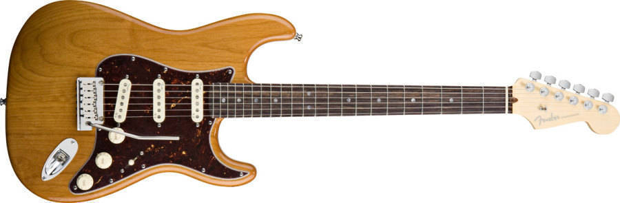 Fender American Deluxe Strat - Rosewood Neck In Amber | Long