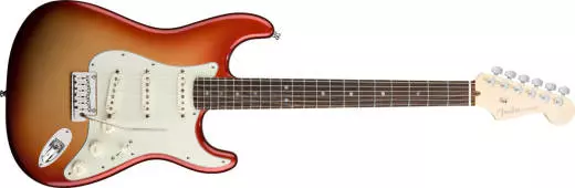 American Deluxe Strat - Rosewood Neck in Sunset Metallic