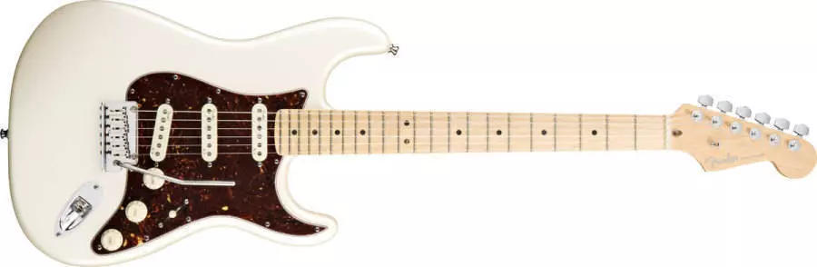 American Deluxe Strat - Maple Neck in Olympic Pearl