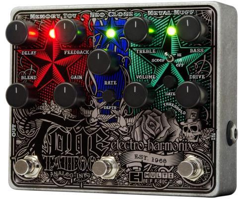 Tone Tattoo Analog Multi-Effects Pedal