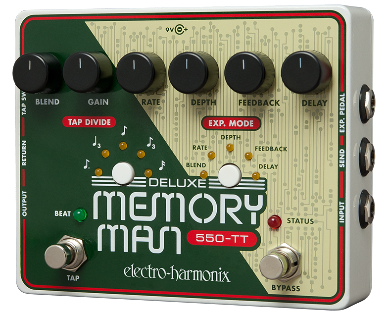 Deluxe Memory Man 550-TT Analog Delay with Tap Tempo