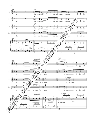 Jappartiens (I Belong) - Levasseur-Ouimet/Bevan - SATB
