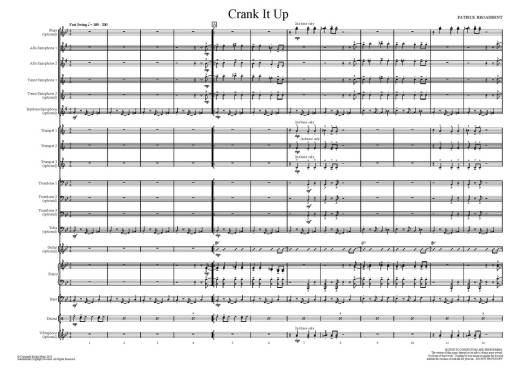 Crank It Up - Broadbent - Jazz Ensemble - Gr. 1.5