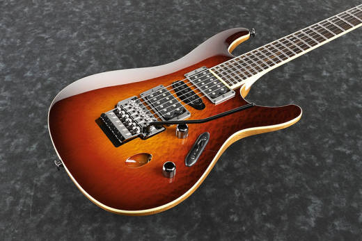 Prestige S Electric Guitar w/Silk Oak Top - Sunset Burst