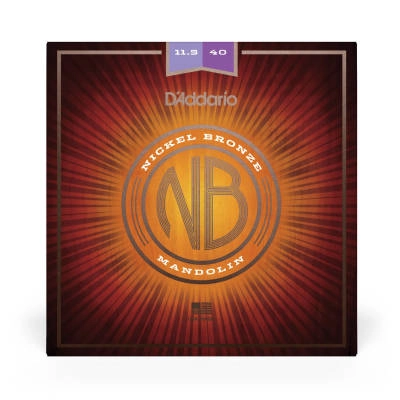 Nickel Bronze Mandolin String Set, Custom Medium, 11.5-40