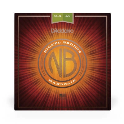 Nickel Bronze Mandolin String Set, Medium-Heavy, 11.5-41