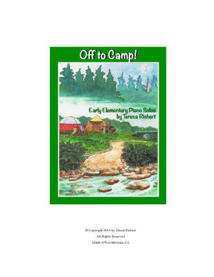 Red Leaf Pianoworks - Off to Camp! - Richert - Early Elementary Piano - Book