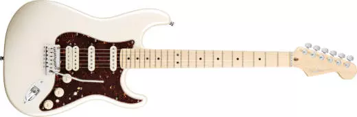 American Deluxe HSS Strat - Maple Neck in Olympic Pearl