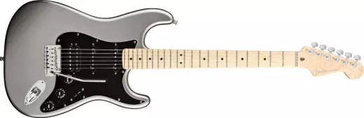 American Deluxe HSS Strat - Maple Neck in Tungsten