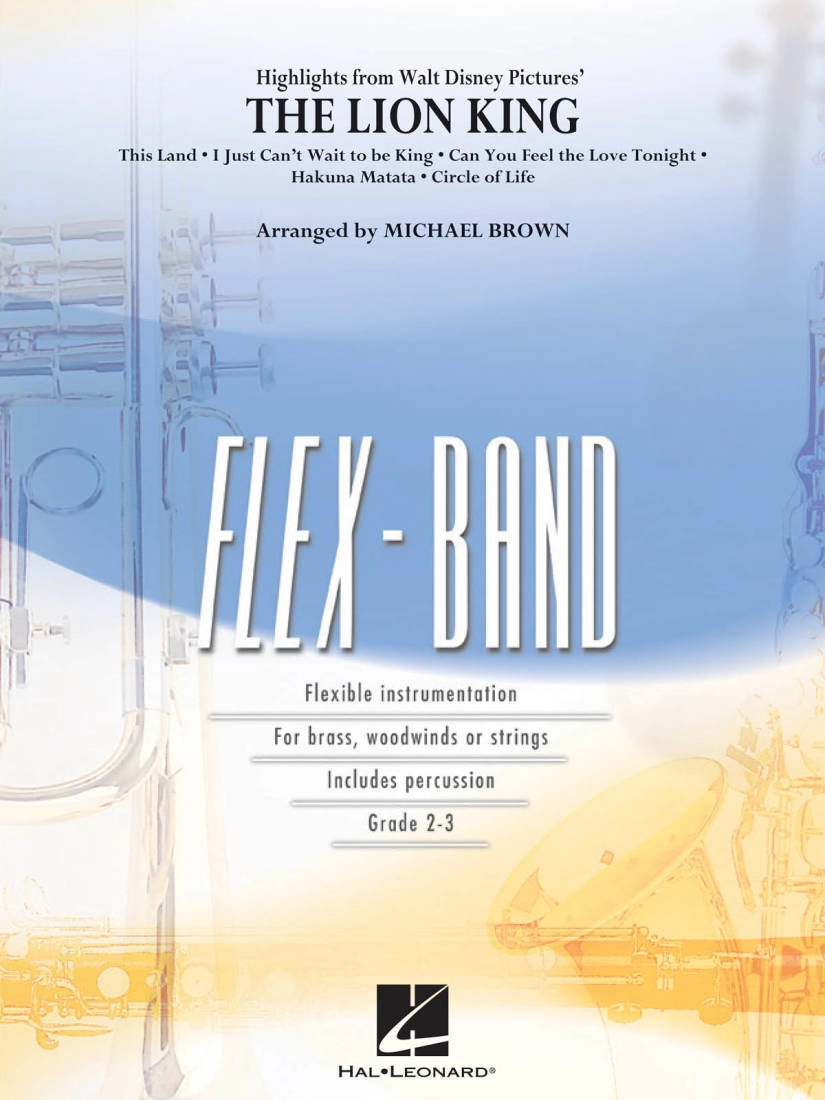 Highlights from The Lion King - Concert Band (Flex-Band) - Gr. 2-3